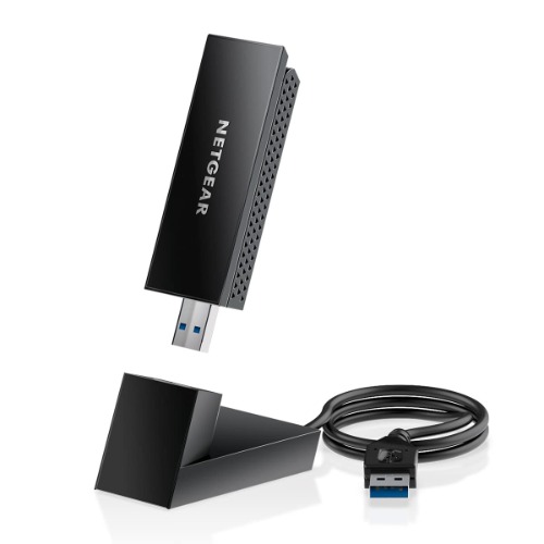 NETGEAR Nighthawk® AXE3000 USB Wireless Adapter - USB 3.0 (A8000) - Nighthawk w Cradle $119.00