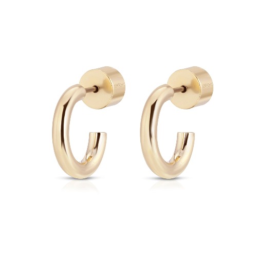 Lisa Huggie Hoops - GOLD