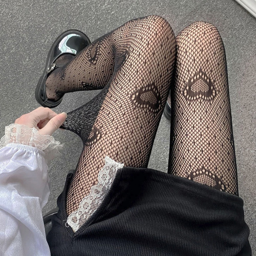 Lovecore Fishnets - Black