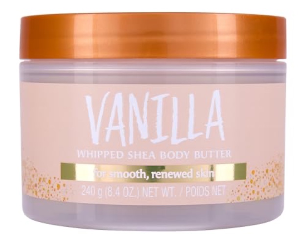 Tree Hut Vanilla Whipped Shea Body Butter, 8.4 oz., with Natural Shea Butter for Nourishing Essential Body Care - Vanilla - 8.4 Ounce (Pack of 1)