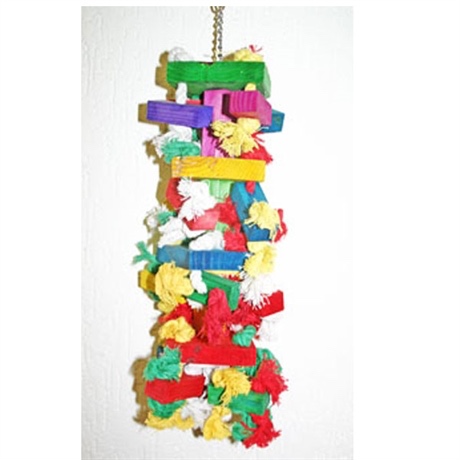 Trevlig och rejäl fågelleksak