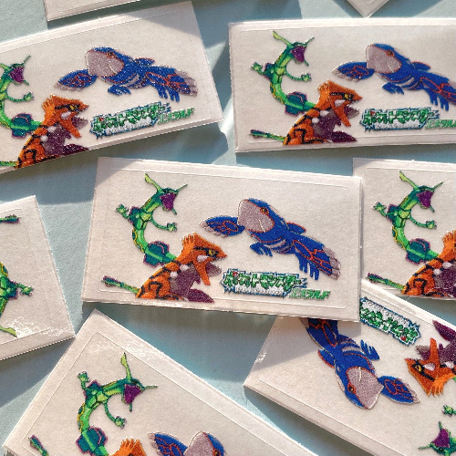 Clear Legendaries GBA Cart Label | Nextstopplease