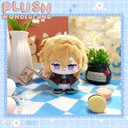 【In Stock】PLUSH WONDERLAND Honkai: Star Rail Sampo/ Aventurine  Shajin/ Dr. Ratio/ Sunday/ Acheron/ Sparkle/ Firefly/Black Swan/ Robin Cotton 10CM Sitting Doll Plush Pendant FANMADE Sha Jin | 10CM Shajin