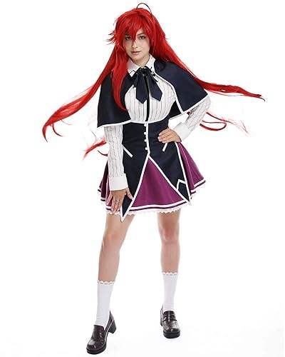 Haikyuu Women's JK Suit School Uniform Set Cosplay Costume Dress School Uniform - Multicolored - Medium
