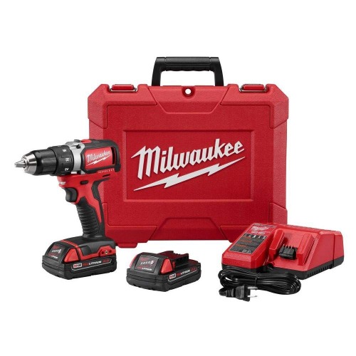 Milwaukee 2701-22CT M18 1/2" Compact Brushless Drill/Driver Kit