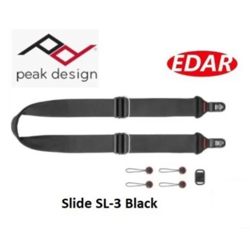 Peak Design SL-BK-3 black Slide Camera Strap