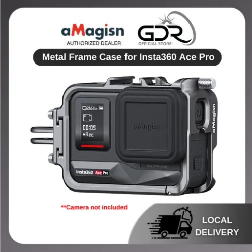 aMagisn Insta360 Ace Pro Metal Rabbit Cage