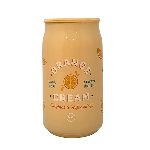 DW Home Soda Pop Collection Single Wick Candle, 15.4 oz (Orange Cream) - Orange Cream