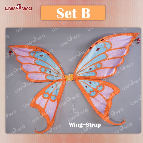 【In  Stock】Uwowo Princess Cosplay  Season 3 Stellaa Dress Costume Wings | 【In Stock】Set B: Wing