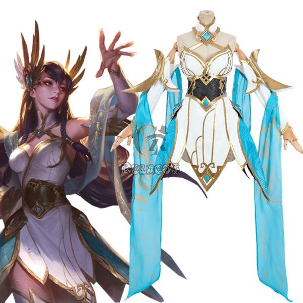 League of Legends LOL Immortal Journey Irelia Cosplay Costume Halloween Costume