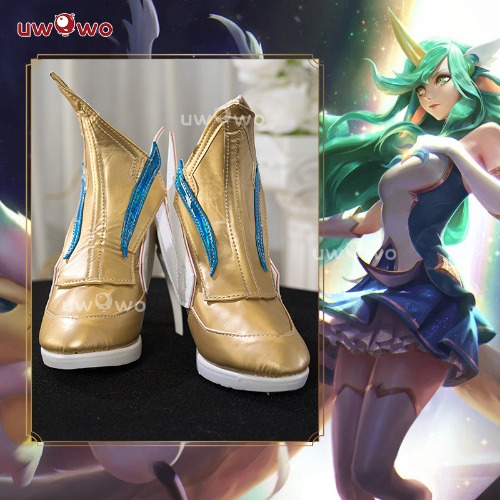 Uwowo League of Legends/LOL: Star Guardian Soraka SG Cosplay Shoes Boots | 37