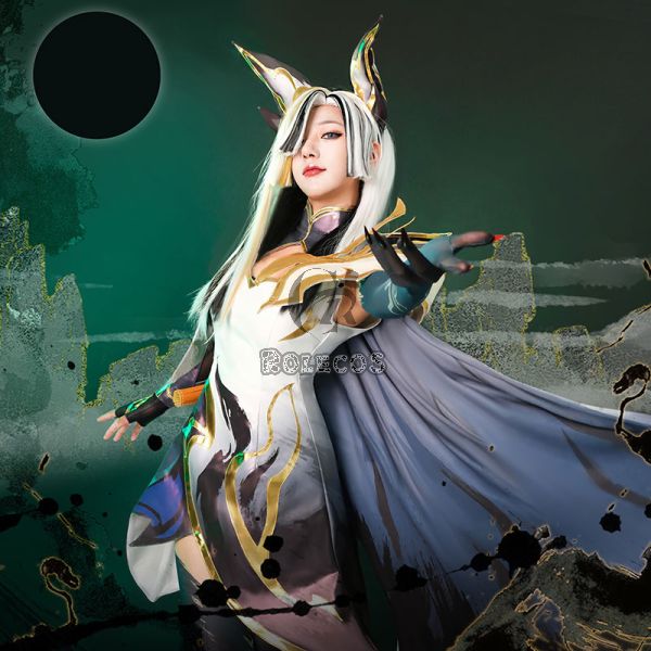 【10.15 First Batch】LOL Calligraphia Xayah Cosplay Costume Halloween Costume