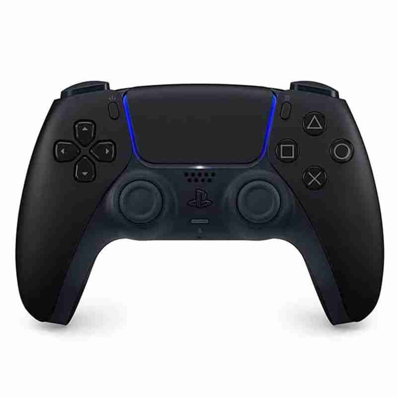Sony, Manette PlayStation 5 officielle DualSense, Sans fil, Batterie rechargeable, Bluetooth, Compatible avec PS5, Couleur : Midnight Black