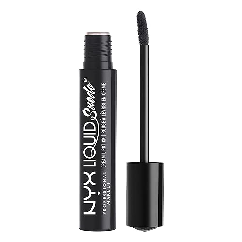 NYX PROFESSIONAL MAKEUP Liquid Suede Cream Lipstick - Alien (Black) - Alien - 1 Count (Pack of 1)