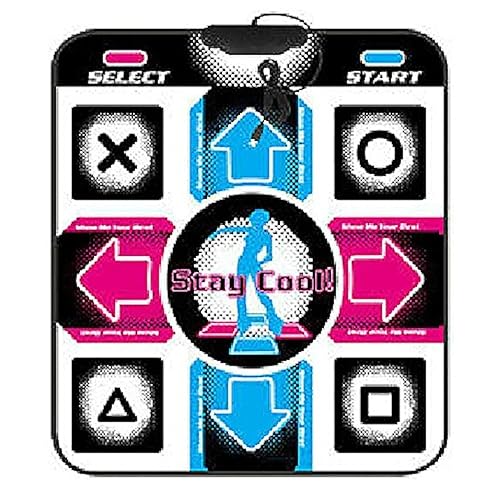 XIAOZAI PC USB Dancing Mat, Non-Slip DDR USB Dance Pad Controller with USB Cable, Fitness Body Building Dancing Mat, for PC Windows 98/2000/ XP/ 7
