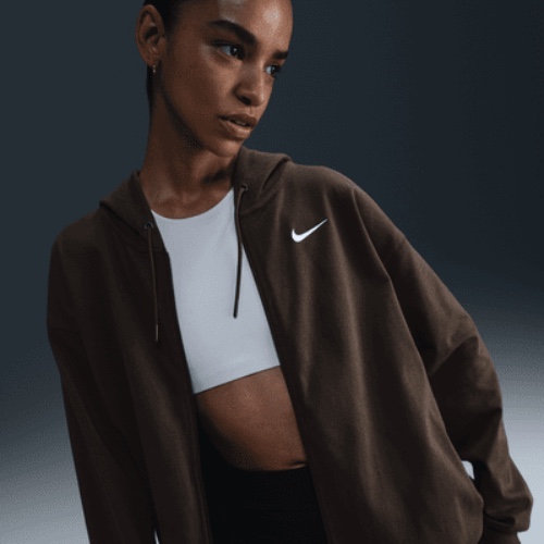 Nike Sportswear Women's Oversized Jersey Full-Zip Hoodie