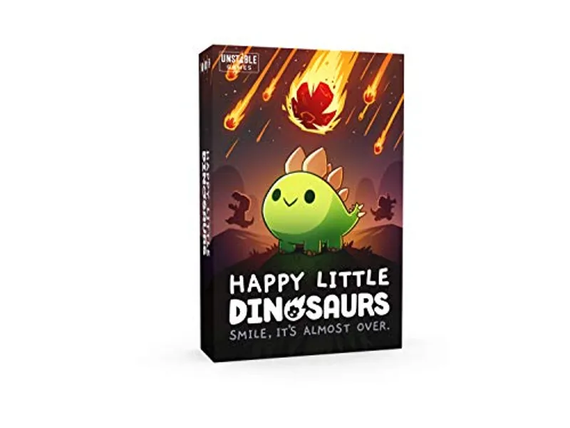 TeeTurtle | Happy Little Dinosaurs Base Game | Board Game | Ages 8+ | 2 to 4 Players | 30 to 60 Minutes Playing Time