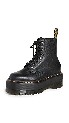 Dr. Martens Women's 1460 Pascal Max Combat Boots - 9 - Black
