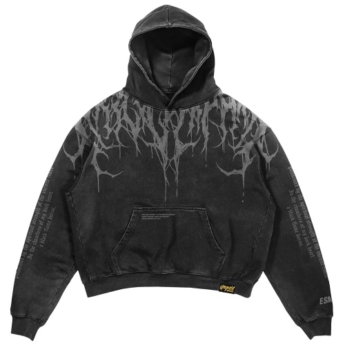 Reign Of Blood 3.0 - Heavy Oversized Hoodie 400GSM - XL / Black