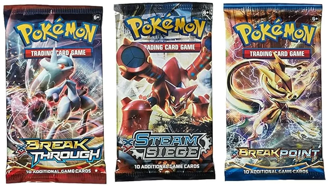 Pokemon TCG Value Pack - 3 Random Booster Packs, 30 Cards Total. Chance at Rares & Holofoils. - STYLE_3 Booster Packs