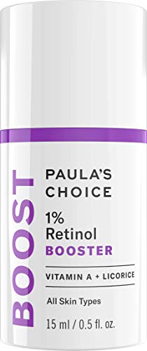 Paula's Choice 1% Retinol BOOSTER Serum - Leichten Lotion Reduziert Falten, Pigmentflecken & Sonnenschäden - mit Vitamin A - Alle Hauttypen - 15 ml