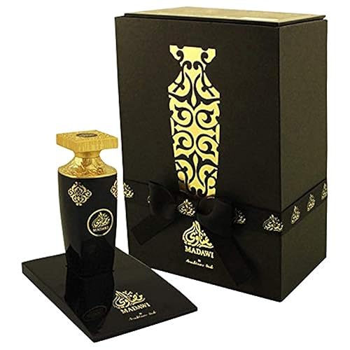 Arabian Oud MADAWI 90 ml | Eau de Parfum Unisex | Ananas, Orangenblüte, Patchouli und Moschus | Fruchtiger, orientalischer und floraler Duft. - 90 ml (1er Pack)