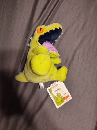 Phunny Kidrobot Rugrats Reptar 8" Plush NWT *RARE*