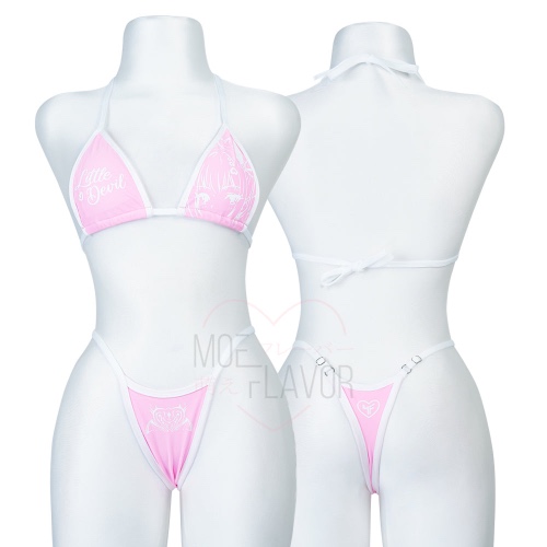 Ironmouse Anime Bikini | Pink / M/L