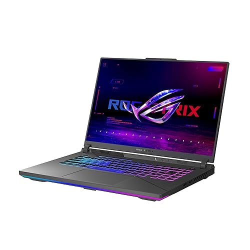 ASUS ROG Strix G16 (2024) Gaming Laptop, 16” ROG Nebula Display 16:10 QHD 240Hz, NVIDIA® GeForce RTX™ 4070, Intel® Core™ i9-14900HX, 16GB DDR5-5600, 1TB PCIe Gen4 SSD, Wi-Fi 6E, Win 11, G614JIR-AS94 - 2024 Model