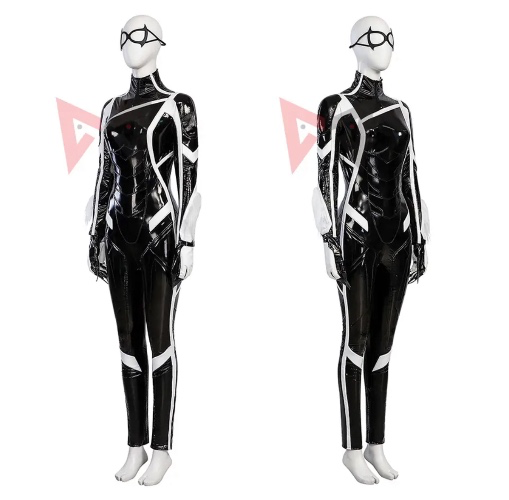 Black Cat Felicia Hardy Cosplay Costume Jumpsuit