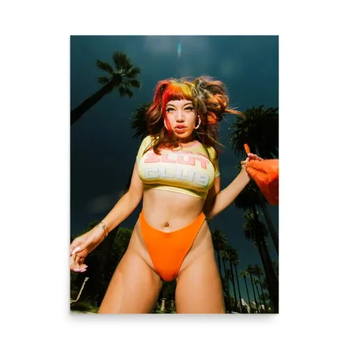 LiTTLE PUCK "POPULAR SLUT CLUB" POSTER