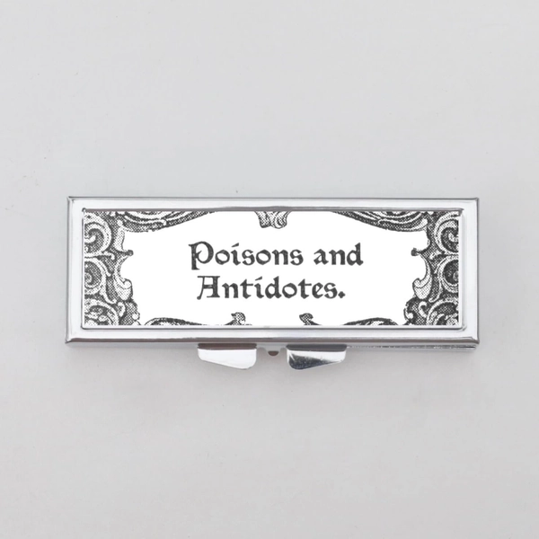 Poisons and Antidotes Pill Box