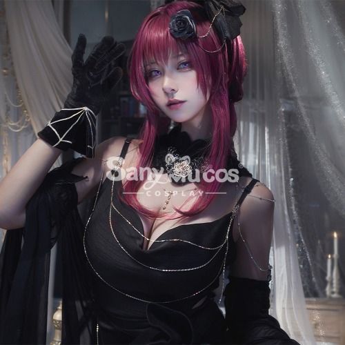 【48H To Ship】Game Honkai: Star Rail Cosplay Kafka Dress Cosplay Costume Premium Edition - L
