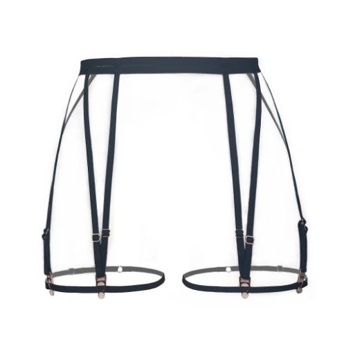 Frisson Garters Black - M/L / Black
