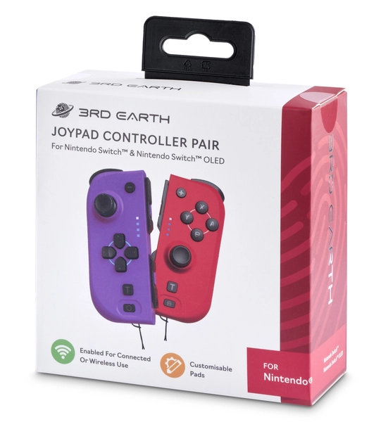 Nintendo Switch Enhanced Controller Pair (Violet & Scarlet)