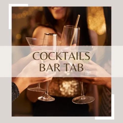 🍸 Cocktails - Bar Tab