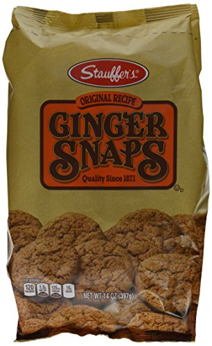 Stauffers Cookie Ginger Snap, Original, 14 Ounce (Pack of 3) - Ginger - 14 Ounce (Pack of 3)