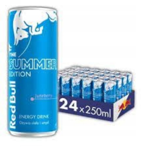 Red Bull Energy Drink All Editions Gives You Wiings Fresh Stock 24 Cans x 250ml (24 x 250ml Cans, Juneberry) - Juneberry - 24 x 250ml Cans