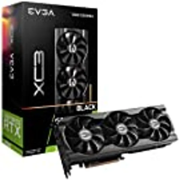 EVGA GeForce RTX 3080 12GB XC3 BLACK GAMING, 12G-P5-4861-KL 12GB GDDR6X iCX3 Cooling ARGB LED LHR