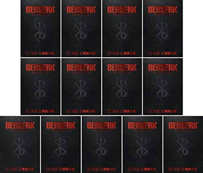 Berserk Deluxe Hardcover Collection, Books 1-13