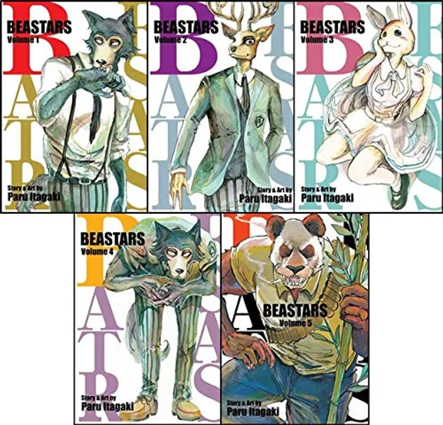 Beastars Manga Set, Vol. 1-5