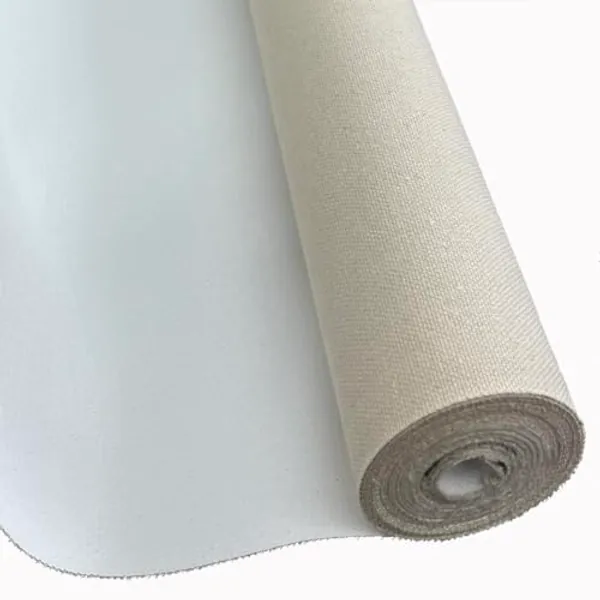 Art Supplies Painting Canvas Roll for Painting 38" Wide x 16.4" Long (5m Roll) - 18 oz Heavyweight Cotton and Linen Blend Blank Oil Painting Canvas Roll for Oil and Acrylic Painting