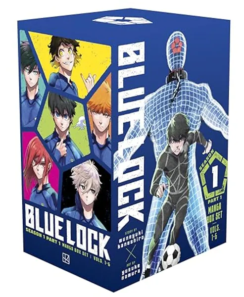 Blue Lock Season 1 Part 1 Manga Box Set (Blue Lock Manga Box Set)