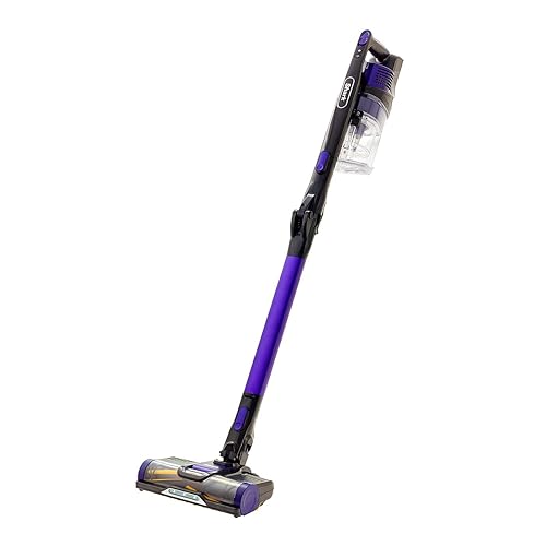 Shark Cordless Stick Vacuum Cleaner with Anti Hair Wrap, Up to 40 mins run-time, Flexible Vacuum Cleaner with Pet Tool, Crevice Tool & Upholstery Tool, Purple IZ202UKT - 40 Min Run Time - With Pet Tool