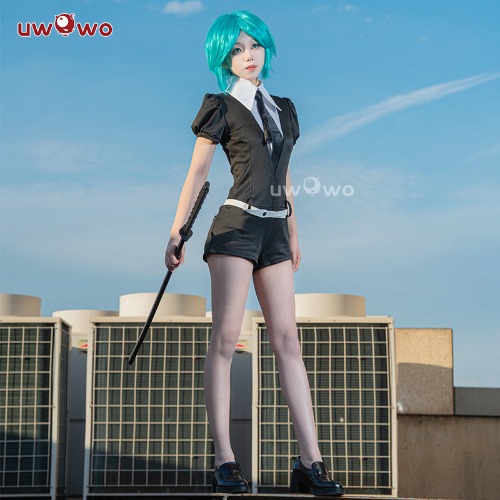 Uwowo Collab Series: Manga Land of the Lustrous Phosphophyllite Cospaly Costume - 【Pre-sale】M