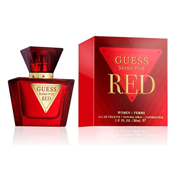 GUESS Seductive Red Women/Femme Eau de Toilette Perfume Spray For Women, 1.0 Fl. Oz.
