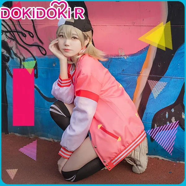 DokiDoki-R Game Project Sekai Colorful Stage! Azusawa Kohane / Shiraishi An Cosplay Costume Coat | Azusawa Kohane / M-PRESALE / Women size