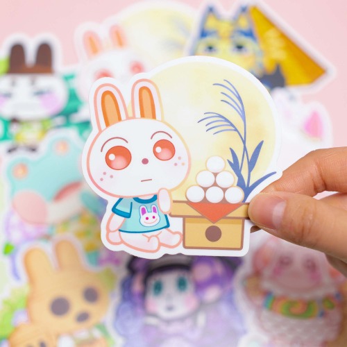 Ruby Die Cut Vinyl Sticker - Regular