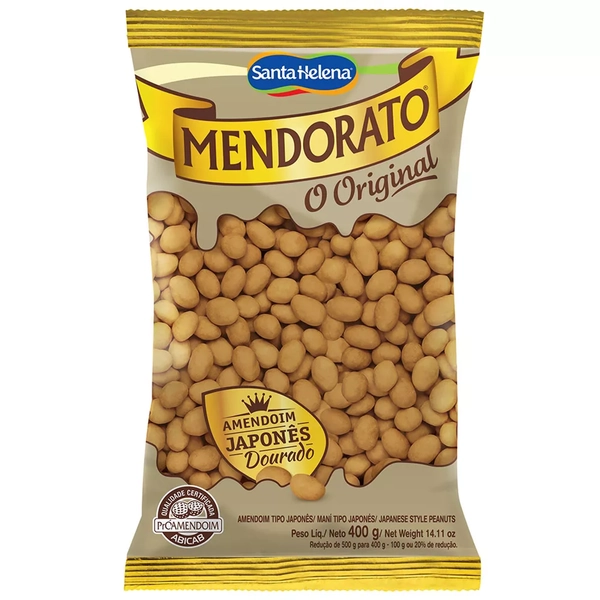 Amendoim Japonês SANTA HELENA Mendorato 400g
