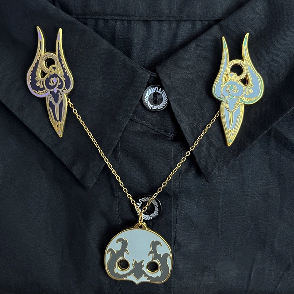 FFXIV Ancient Primals Enamel Pins
